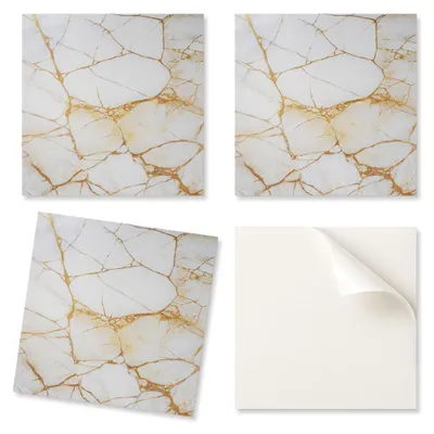 Obrázek produktu pro Dekorativní PVC obklady na stěny s vzorem, elegantní vzhled mramoru, rozměry 9 x 30 x 30 cm