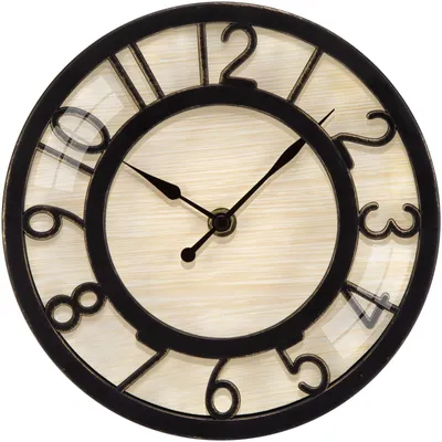 Productafbeelding van Geluidloze Vintage Wandklok 20 cm