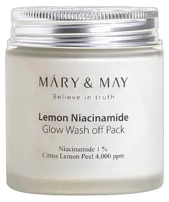 Produktbild von Mary & May, Lemon Niacinamide Glow, Abwaschbare Packung, 125 g