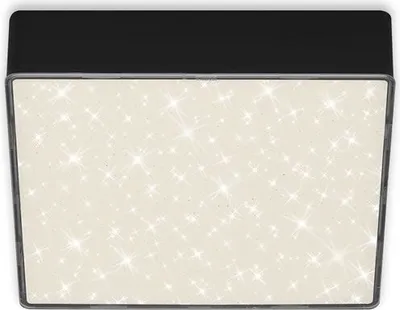 Produktbild von LED Aufbauleuchte IP20 Sternenhimmel 11 W schwarz Metall-Kunststoff Briloner