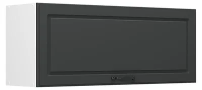 Produktbild von Hängeschrank Vicco R-Line Anthrazit Landhaus/Weiß 100 cm Flach, Model 63146