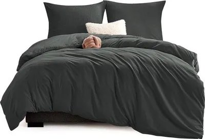 Produktbild von Famanu Bettwäsche Set 240 x 260 cm - Anthrazit