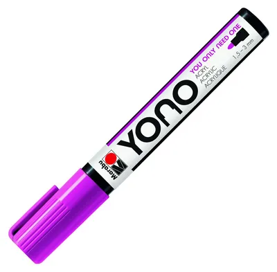 Image de YONO marqueur acrylique 1,5-3 mm - violet
