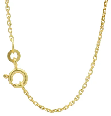 Produktbild von Ankerkette diamantiert Länge 36cm - Breite 1,3mm - 333-8 Karat Gold