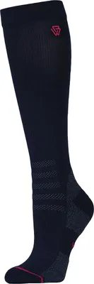 Image de Weatherbeeta - Mi-bas pour homme/femme unie, compression, équitation WB2355 (35 EU - 38 EU) (Marine)