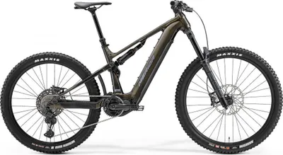 Produktbild von Merida eONE-SIXTY 875 IV1 gold/grau XL (47) - leistungsstarkes E-MTB für ansp...
