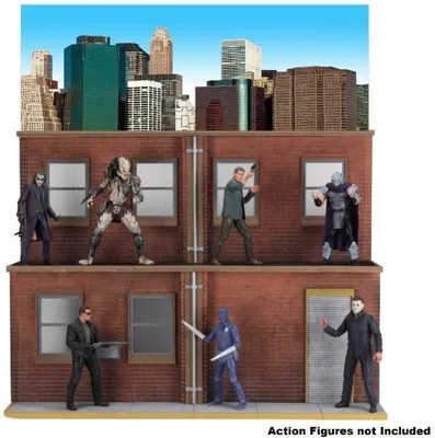 Produktbild von NECA NECA Originals Diorama Street Scene 46 cm