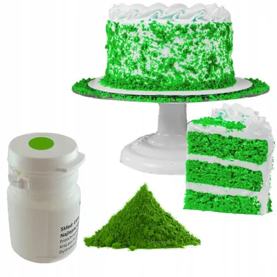 Produktbild von Lebensmittelfarbstoffpulver Grüner Lebensmittelfarbstoff Für Kuchenmischungen Eiscreme