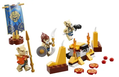 Produktbild von Lego 70229 Legends of Chima - Löwenstamm-Set