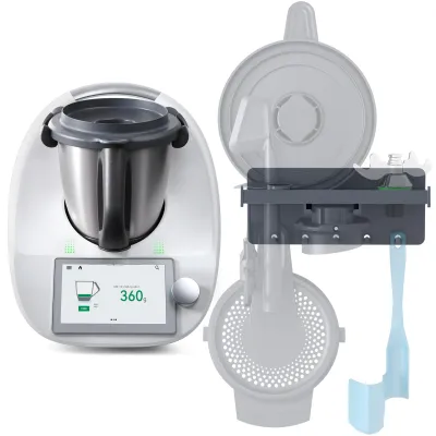 Wandregal für Thermomix TM6/TM5/TM31, 8+ Zubehörteile