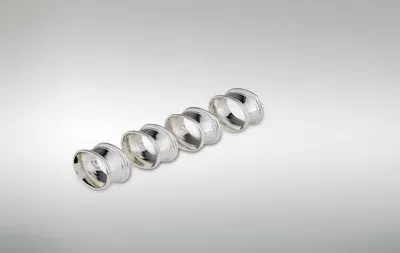 Produktbild von 4 teilige Serviettenring-Garnitur "Perle"