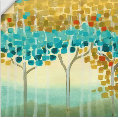 Produktbild von ARTland Wandbild, selbstklebend Waldmosaik II Größe: 70x70 cm