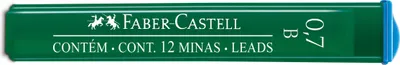 Image de Encres graphitées Faber-Castell Mine Polymer 0,7 mm, différentes duretés dureté 2B