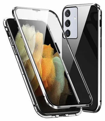 Produktbild von Für Samsung Galaxy A14 5G / 4G Handy Tasche Magnet Glas Bumper Hülle Etuis Case Cover