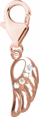 Produktbild von 925 Silber Anhänger Engel-Flügel Roségold