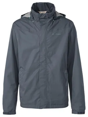 Produktbild von VAUDE Escape Bike Light Regenjacke Herren – Fahrradjacke wasserdicht atmungsaktiv winddicht, 2-Lagen mit verstaubarer Kapuze, heron,3XL