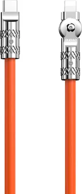 Zdjęcie produktu dla DUDAO L24CL 120W USB-C - Lightning Cable, 1 m, Lightning, USB C, Męska, Męska, Pomarańczowy