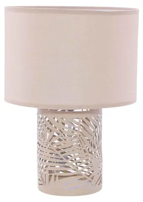 Immagine prodotto di Lampada in metallo beige, Ø22H31 cm