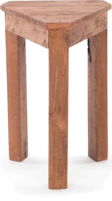Produktbild von BEISTELLTISCH "MILO" | 45 cm, Massivholz, dreieckig | Blumenhocker