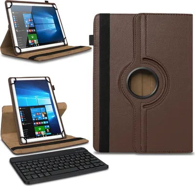 Produktbild von Tasche Tastatur Hülle für Samsung Galaxy Tab A11 Plus Schutzhülle Bluetooth CaseFarben:Braun