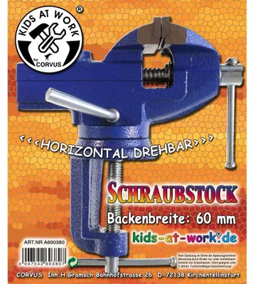 Produktbild von CORVUS Kids at Work Schraubstock groß 60mm