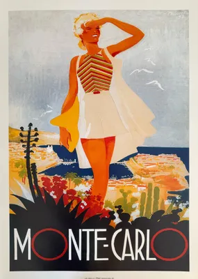 Produktbild von MONTE-CARLO - FALCUCCI - Poster, 50x70 cm