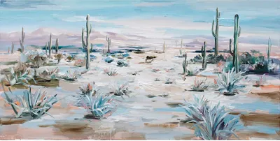 Produktbild von Leinwandbild - Motiv: Wüste - 70 x 140cm