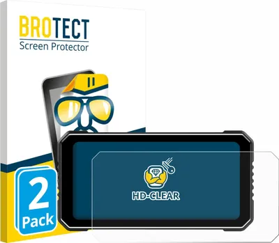 Produktbild von 2x Für Vtopek MT26 6.25" Schutzfolie BROTECT Displayschutz Display Schutz Folie Klar Transparent