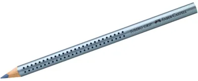 Produktbild von Faber Castell Buntstift Grip Jumbo 5,3 mm metallic blau
