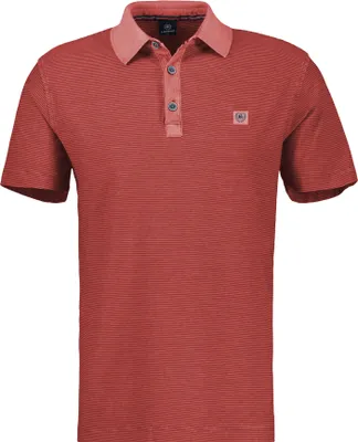 Produktbild von Lerros - Herren Poloshirt, Regular Fit, (2523211), Größe:M, Farbe:earth red (331)