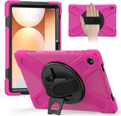 Produktbild von Samsung Galaxy Tab A11 Plus Hülle - Coverup Heavy Duty Case mit Ständer - Rosa