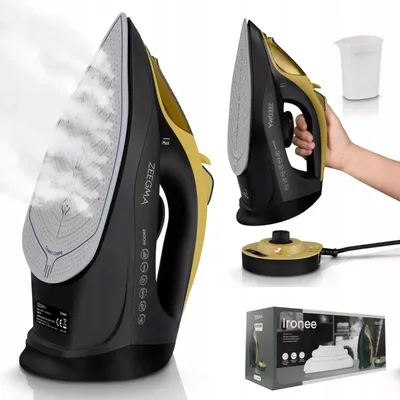 Produktbild von Zeegma Ironee 2600 W kabelloses Bügeleisen mit Keramiksohle, ANTI-DRIP