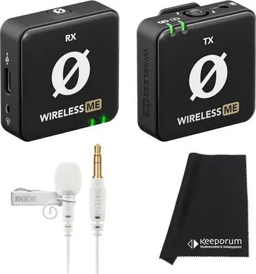 Image de Rode Wireless ME Microphone avec Lavalier GO Blanc