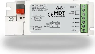 Image de Contrôleur LED MDT KNX 4 voies, 1 pièce.