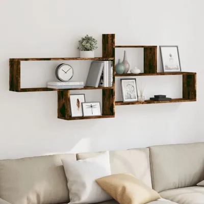 Produktbild von "im Angebot" Wandregal Räuchereiche 167,5x18x68 cm Holzwerkstoff - Wandregale CC23909