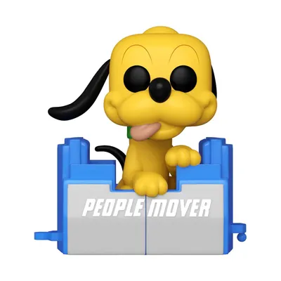 Image de Funko Walt Disney Word 50th Anniversary POP Disney Vinyl Figur People Mover Pluto w/Balloon 9 cm FK59509