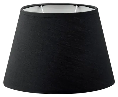 Produktbild von Home Sweet Home Lampenschirm Largo oval schwarz - B:24xT:14xH:16cm
