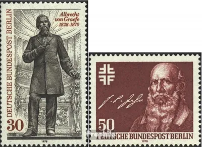 Produktbild von Briefmarken Berlin (West) 1978 Mi 569,570 (kompl.Ausg.) postfrisch Graefe