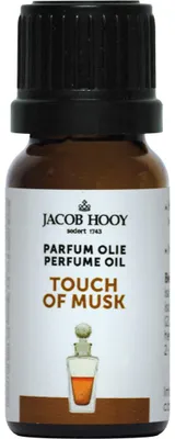 Productafbeelding van Jacob Hooy Parfum olie musk (10 ml)