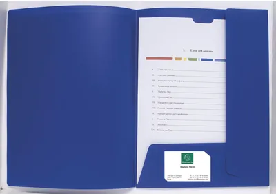 Immagine prodotto di EXACOMPTA Pr "sentationsmappe Kreacover, PP, A4, blau