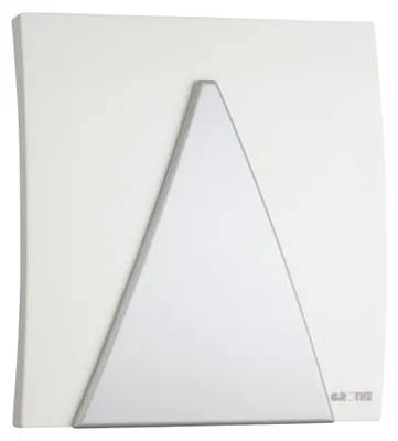 Produktbild von GROTHE Gong 065 Bw - Silber - Weiß - Verkabelt - 83 dB - AC - Batterie/Akku - 8 - 12 V - Alkali