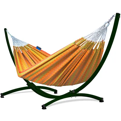 Obrázok produktu pre Potenza Hojdacia sieť s rámom Pre dve osoby Hojdačka 230x160 cm I Rám 220 kg
