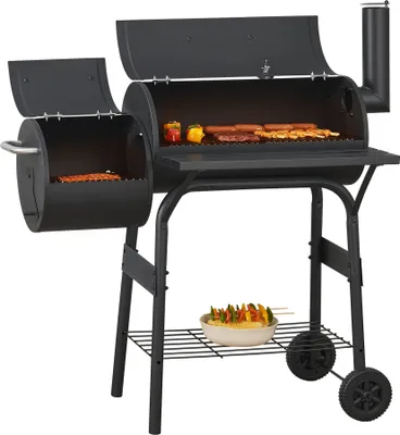 Produktbild von Smoker Grillwagen 'Arielli' 115x110x64cm Schwarz