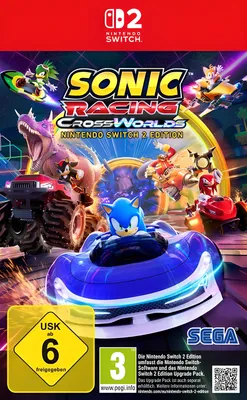 Produktbild von Sonic Racing - CrossWorlds (Nintendo Switch 2 Edition) (Key Card)