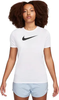Produktbild von Nike W NK DF TEE RLGND HBR W WHITE M