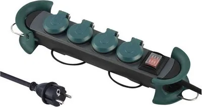 Image de Bloc 4x2p+t Avec Interrupteur 3g1.5 4m - Electraline