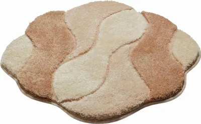 Produktbild von Grund Badteppich CARMEN - 100% Polyacryl ULTRASOFT, Farbe:Beige, Größe:60x60 cm