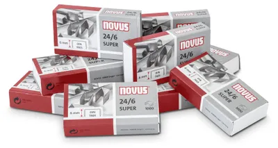 Image de novus 040-0129 Heftkl. 24/6 Vz Sparp.10.000St