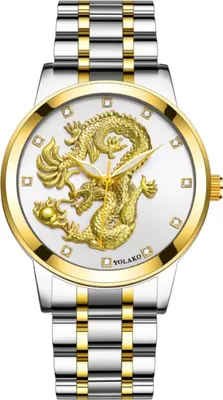 Produktbild von Uhr Dragon - Silber für Herren | Starke Symbolik KP33715