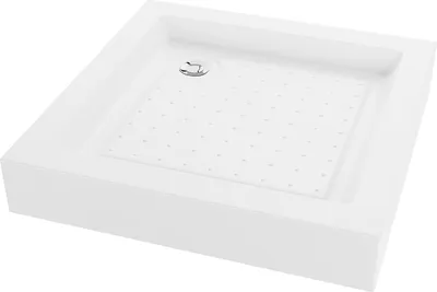Produktbild von Mexen Rio brodzik kwadratowy 70 x 70 cm, biały - 45107070